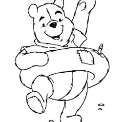Winnie The Pooh Coloring Pages Free Sheets Color