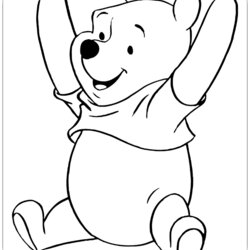 Swell Winnie The Pooh Coloring Pages World Of Wonders Disney Cheering