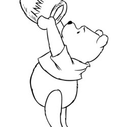 Winnie The Pooh Coloring Pages Printable Honey Piglet Rocks No More