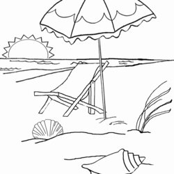 Worthy On The Beach Coloring Pages Home Kids Summer Adults Popular