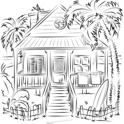 Very Good Top Printable Beach Coloring Pages Online Untitled