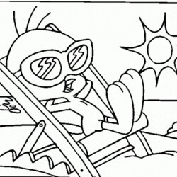 Excellent Free Printable Beach Coloring Pages For Kids Sheets Print Book Scene Scenes Alphabet Super
