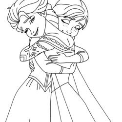 High Quality Frozen Free To Color For Children Kids Coloring Pages