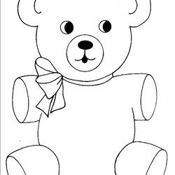 The Highest Quality Free Printable Teddy Bear Coloring Pages For Kids Page