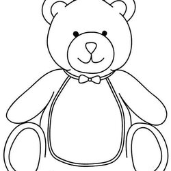 Swell Teddy Bears Coloring Pages