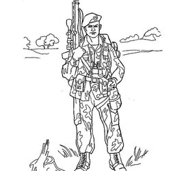 Preeminent Soldier Coloring Pages Print Color Kids
