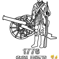 The Highest Standard Coloring Page Of Soldier Home Pages War Revolutionary American British Revolution