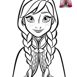 Exceptional Anna Printable Coloring Pages Fit