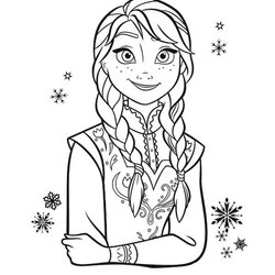 Capital Princess Anna Frozen Coloring Pages Best Place To Color