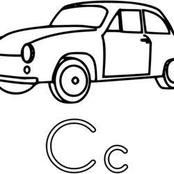 Worthy Free Kindergarten Coloring Pages Easy Cars Download Car Library