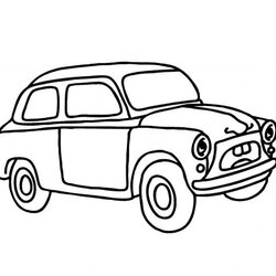 Terrific Car Coloring Pages Simple Easy For Boys Cars
