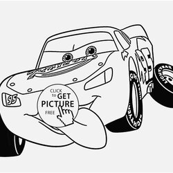 Fine Simple Car Coloring Pages At Free Printable Superior Color