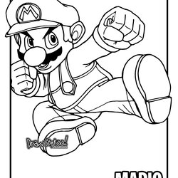 How To Draw Mario Super Bros Drawing Tutorial It Too Coloring Smash Ultimate Pages Drawings Page