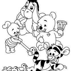 Out Of This World Free Printable Winnie The Pooh Coloring Pages Baby Colouring Disney Poo Drawing Sheets Cute