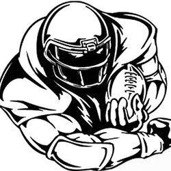 Excellent Football Coloring Pages Cowboys Dallas Bears Chicago Logos Helmet Print Drawings Drawing Player