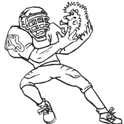 Magnificent Free Printable Football Coloring Pages For Kids Best Sheets