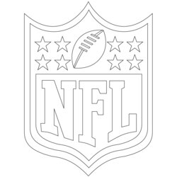 Great Free Printable Football Coloring Pages For Kids Best Shield