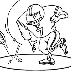 Smashing Free Printable Football Coloring Pages For Kids Best Picture