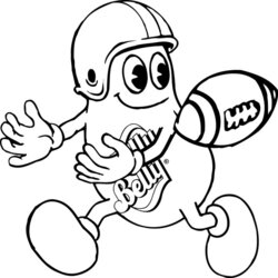 Splendid Football Coloring Pages Learn To Jelly Belly Mr Posted
