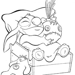 Superb Free Printable Lilo And Stitch Coloring Pages For Kids Page