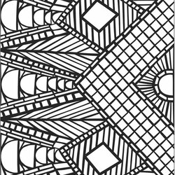 Out Of This World Mosaic Coloring Pages To Download And Print For Free