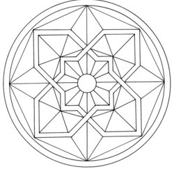 Matchless Mosaic Coloring Pages To Download And Print For Free Patterns Mandala Printable Drawing Adult