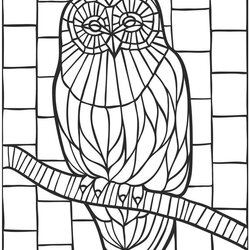 Fantastic Mosaic Patterns Coloring Pages Sketch Page Dover Printable Creative Mosaics Colouring Stamping