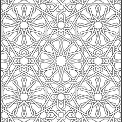 Superior Mosaic Coloring Pages To Download And Print For Free Printable Adults Painting Patterns Dover