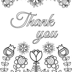 Superlative Thank You Coloring Pages At Free Printable Adult Quotes Kids Way Colouring Everyone Cards
