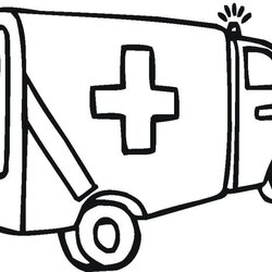 Brilliant Ambulance Coloring Pages To Download And Print For Free Transport Printable Clip Color Land