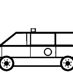 Best Ambulance Coloring Pages For Kids Updated
