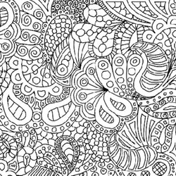 Spiffing Print Download Complex Coloring Pages For Kids And Adults Complicated Flower Printable Popular