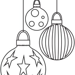 Baubles Free Christmas Coloring Pages From Printable Kids Adults Sheets Colouring Color Bauble Outline