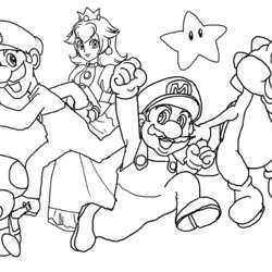 The Highest Quality Printable Mario Brothers Coloring Pages Home Super Sheets Comments