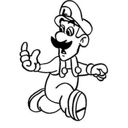 Spiffing Mario Bros Coloring Pages To Print Home