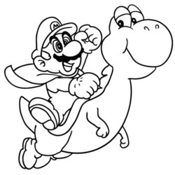 Preeminent Coloring Pages Mario Free And Printable Bros Brothers