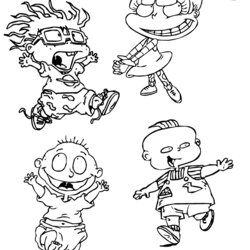 Tremendous Coloring Page To Print Color Craft Pages Nickelodeon Printable Cartoon Characters Cartoons