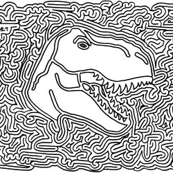 Swell Hard Maze Coloring Pages Home Mazes Printable Kids Popular