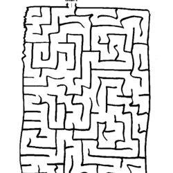Exceptional Free Maze Coloring Page Download Images Mazes Kids Printable Pages Print Games Activity