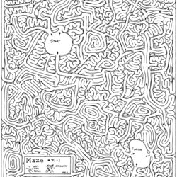 The Highest Standard Printable Difficult Mazes Blank World Hard Maze Puzzles