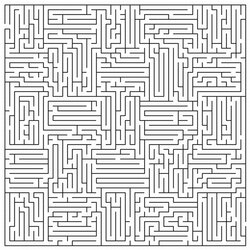 Terrific Mazes Coloring Pages Maze Printable Adults Free To Download For