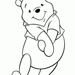 Very Good Get This Free Printable Winnie The Pooh Coloring Pages Bear Print Disney Cute Kids Cartoon Para