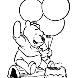 Magnificent Cute Winnie The Pooh Coloring Pages At Free Printable