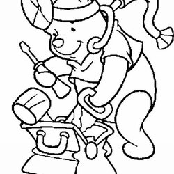 Admirable Coloring Pages Winnie The Pooh Page Printable Online Book