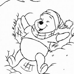 Superb Coloring Pages Winnie The Pooh Page Printable Online