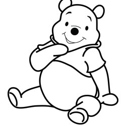 Winnie The Pooh Coloring Pages Free Download On Poo Easy