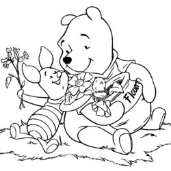 Free Printable Winnie The Pooh Coloring Pages For Kids Friends And