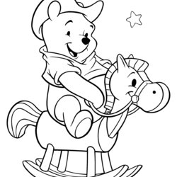 The Highest Quality Winnie Pooh Coloring Page Series Pages