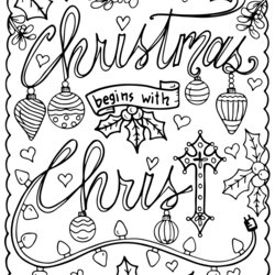Wonderful Best Printable Religious Christmas Cards To Color For Free At Christian Coloring Page