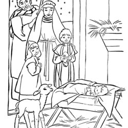 Magnificent Christian Christmas Coloring Page Come All Ye Faithful
